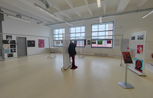 Výstava studentských prací GJŠ Zlín